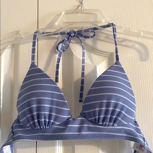 Blue Bikini Top